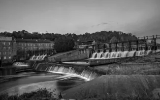 Shade's Mills Dam - image